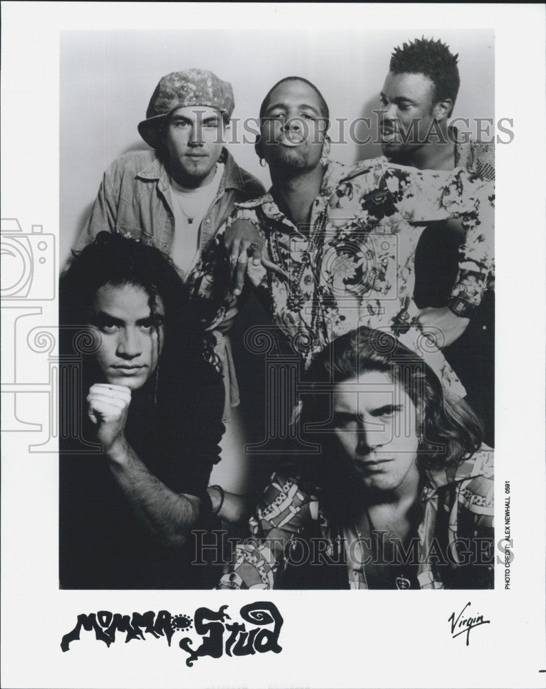 Press Photo Funk Rock Band &quot;Momma Stud&quot; - Historic Images