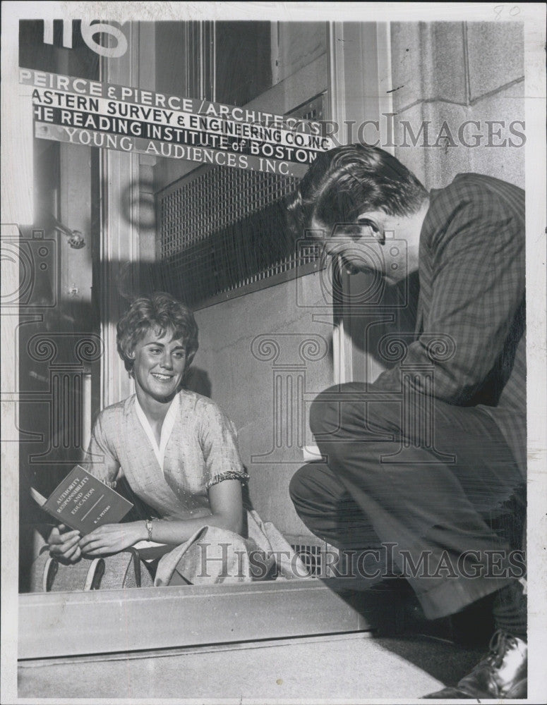 1963 Press Photo John McGinn, Molly Modrall - Historic Images