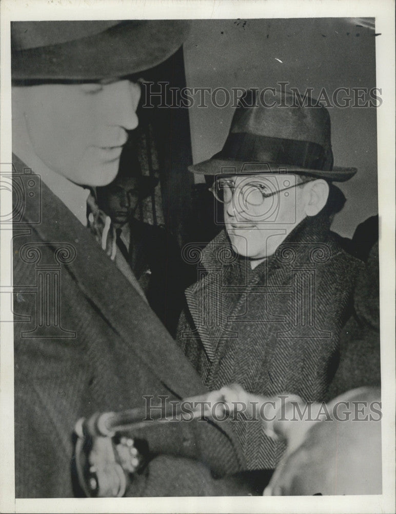 1941 Press Photo Morris U. Schappes, English Instructor - Historic Images