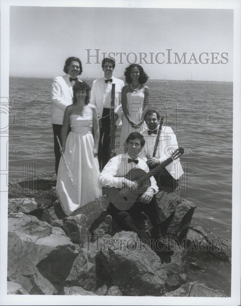 Press Photo The Scargorough Chamber Players at Sanders Theater - Historic Images