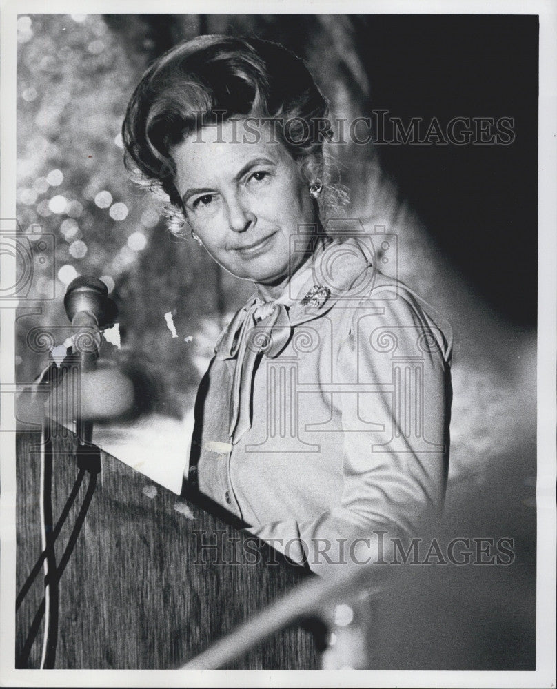 1979 Press Photo Politician Phyllis Schlafly - Historic Images