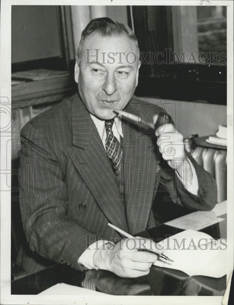 1940 Press Photo Lt Colonel John Mullenix G.S.C. - Historic Images