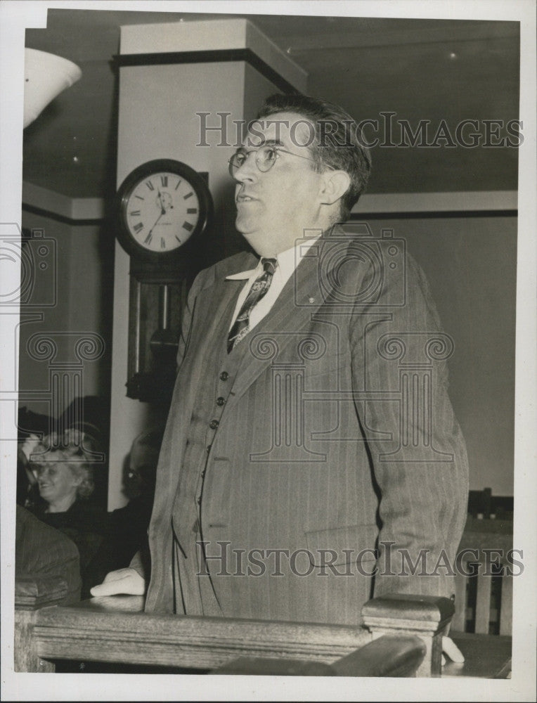 1947 Press Photo Kenneth Mullen, President Allston-Brighton Council - Historic Images