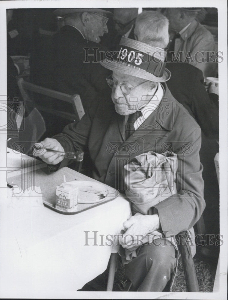 1968 Press Photo John J.nolan of Cambridge class of 1905 of Harvard University. - Historic Images