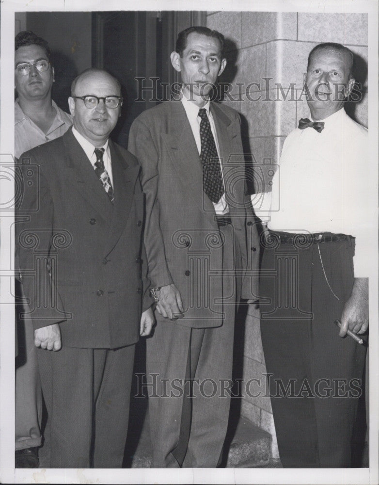 1951 Press Photo William Schneifrman Chairman of Calif Communist Party &amp; A Green - Historic Images