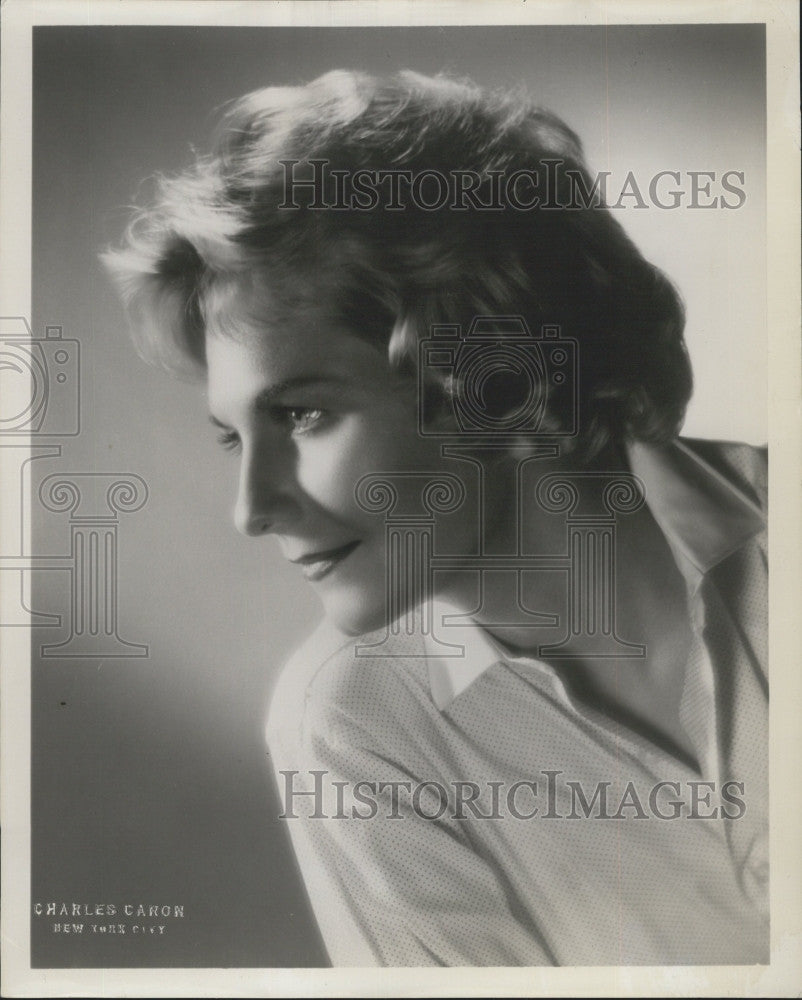 1960 Press Photo Actress Teacher Eulalie Noble - Historic Images