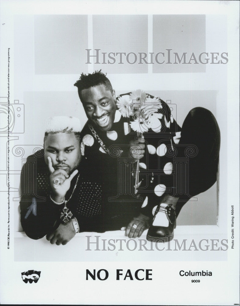 1990 Press Photo Music group &quot;No Face&quot; on Columbia - Historic Images