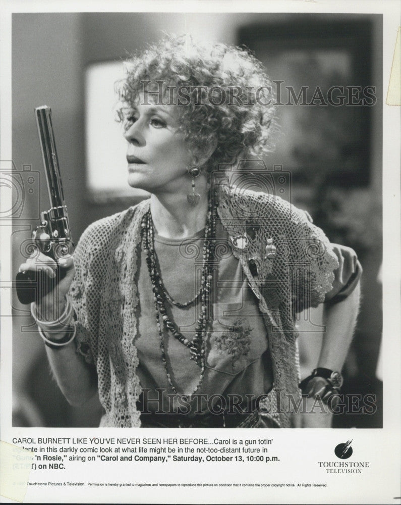 1990 Press Photo Actor/Comedian Carol Burnett In TV Show &quot;Carol And Compnay&quot; - Historic Images