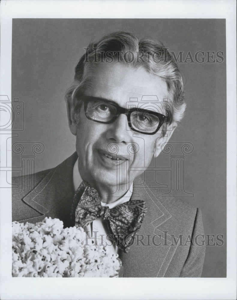 Press Photo Popcorn Icon Orville Redenbacher - Historic Images