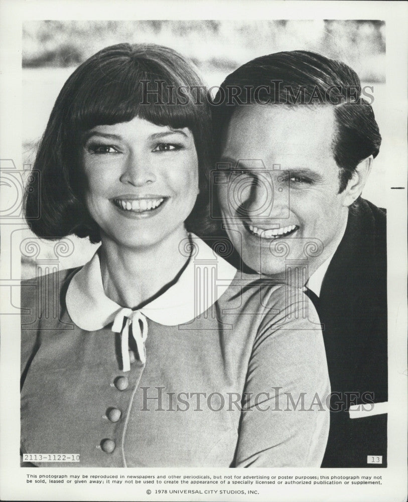 1978 Press Photo Actors Ellen Burstyn And Alan Alda In &quot;Same Time, Next Year&quot; - Historic Images