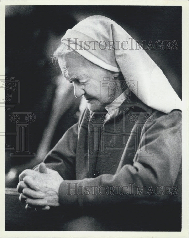 1983 Press Photo  St Anthony&#39;s Mass for death of Cardinal Medeiros in Mass. - Historic Images