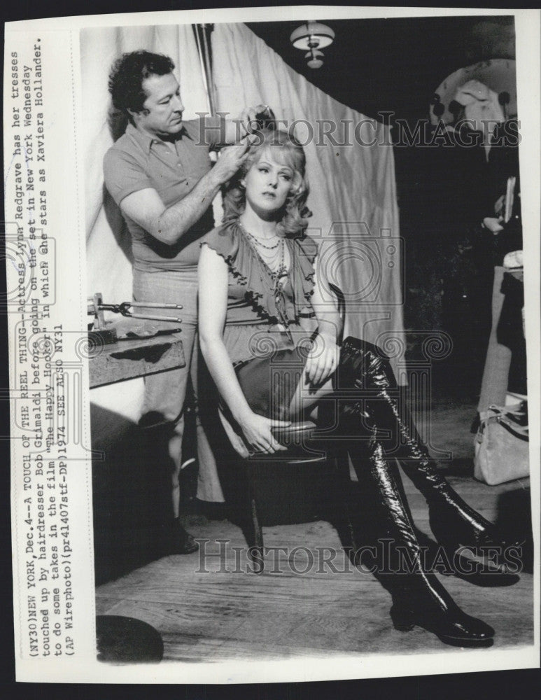 1974 Press Photo Actress Lynn Redgrave in &quot;The Happy Hooker&quot; - Historic Images