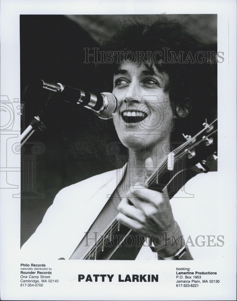 Press Photo Philo Records Singer-Songwriter Patty Larkin - Historic Images