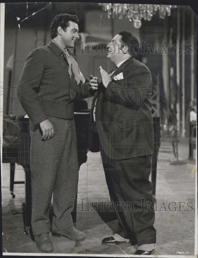 1952 Press Photo Singer Mario Lanza in &quot;The Toast of New Orleans&quot; - Historic Images