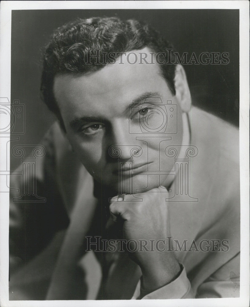 1956 Press Photo  Singer, Frankie Laine to perform - Historic Images