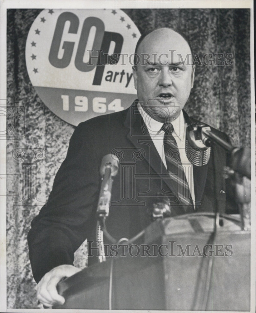 1964 Press Photo Representative Melvin Laird for the GOP - Historic Images