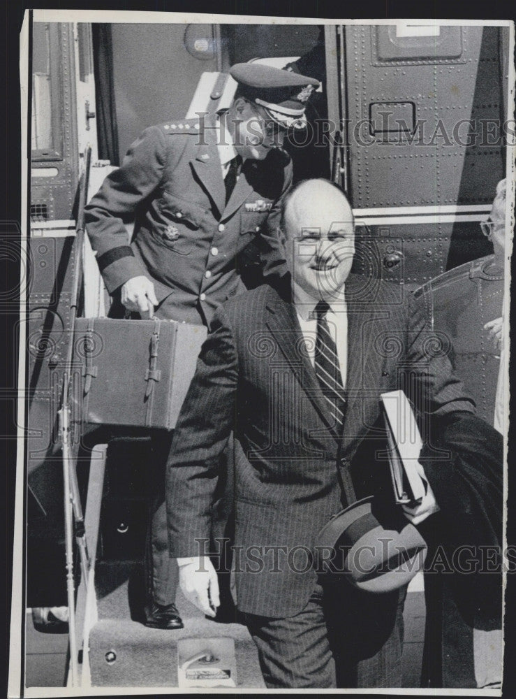 1969 Press Photo Secretary  of Defense, Melvin Laird - Historic Images