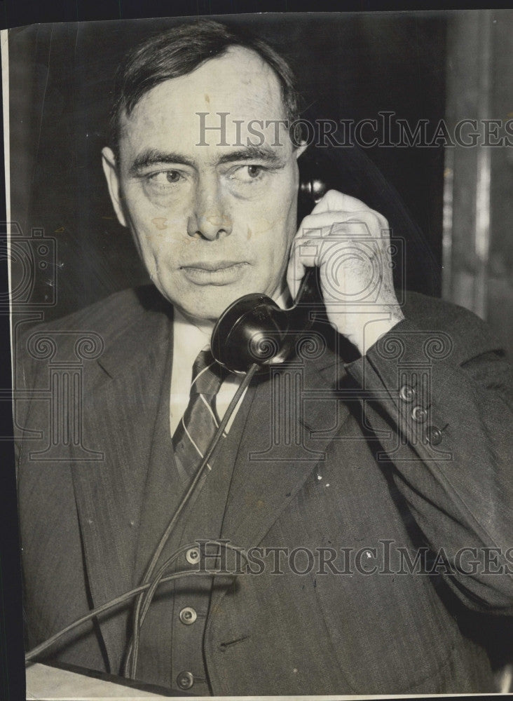 1938 Press Photo Congressman Joseph Martin of Mass. - Historic Images