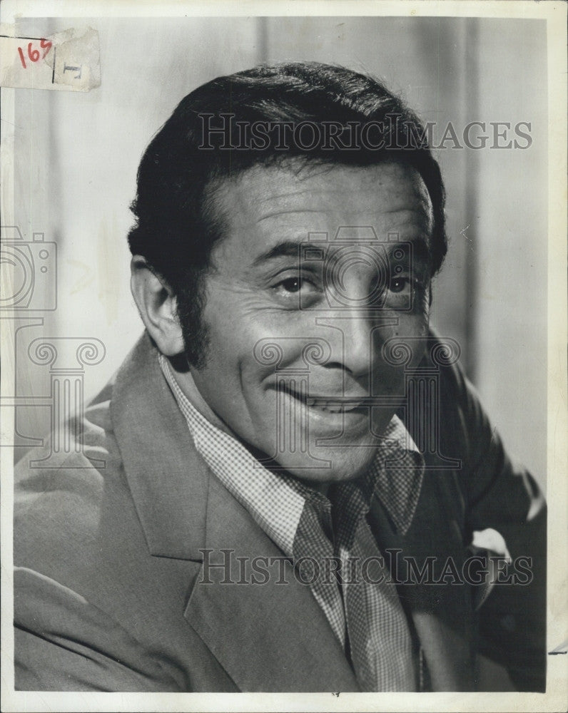 1972 Press Photo Actor &amp; entertainer Al Martine - Historic Images