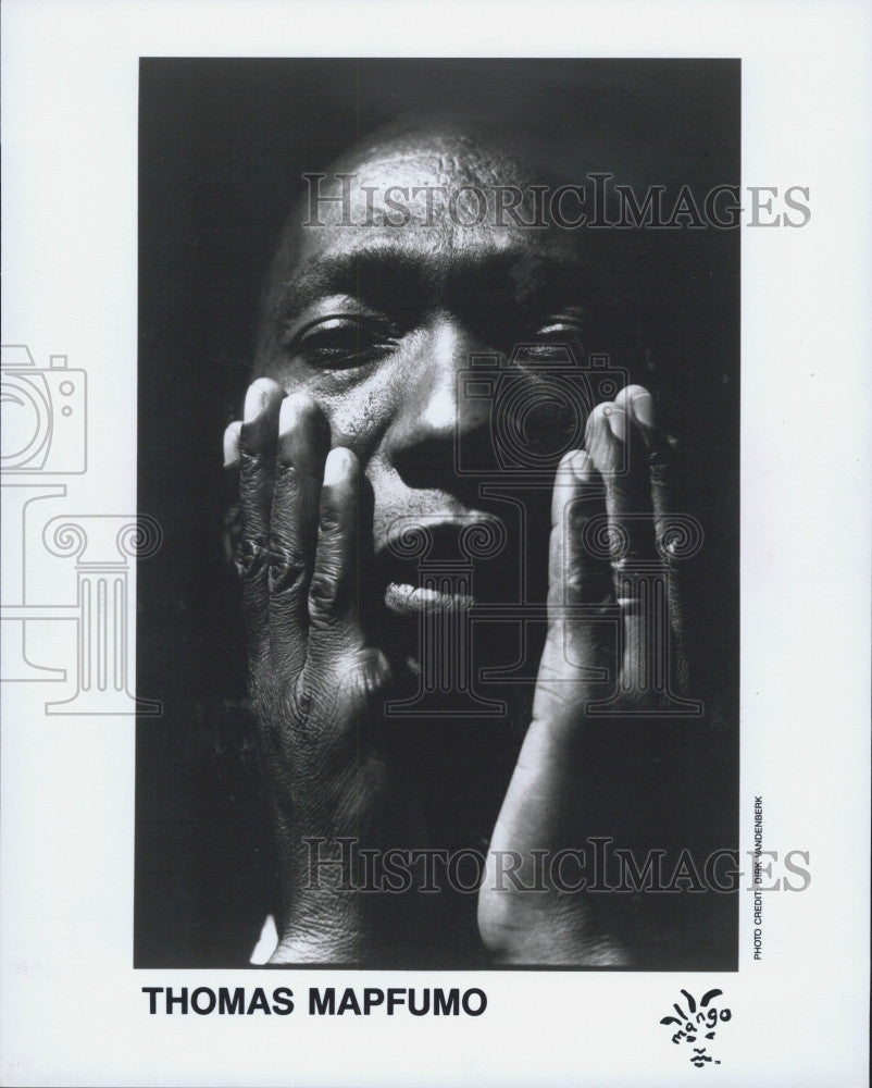 1991 Press Photo Thomas Mapfumo Musician Known as Lion Of Zimbabwe - Historic Images