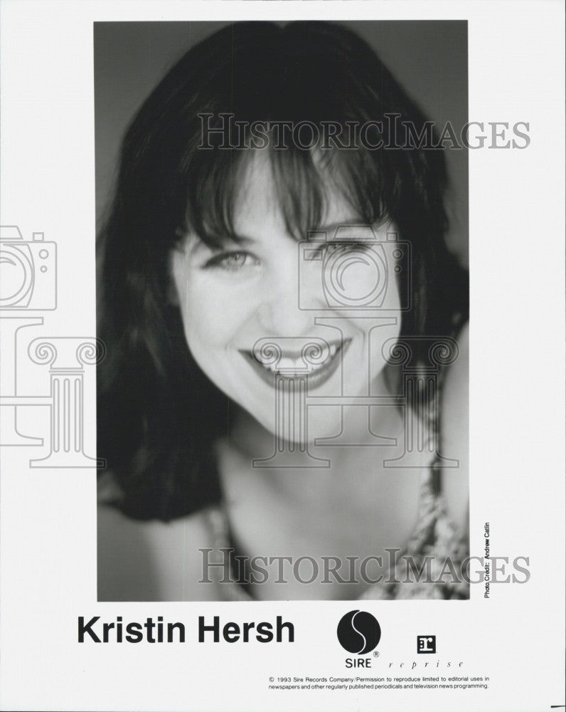 1993 Press Photo American Singer And Song Writer Kristin Hersh - Historic Images