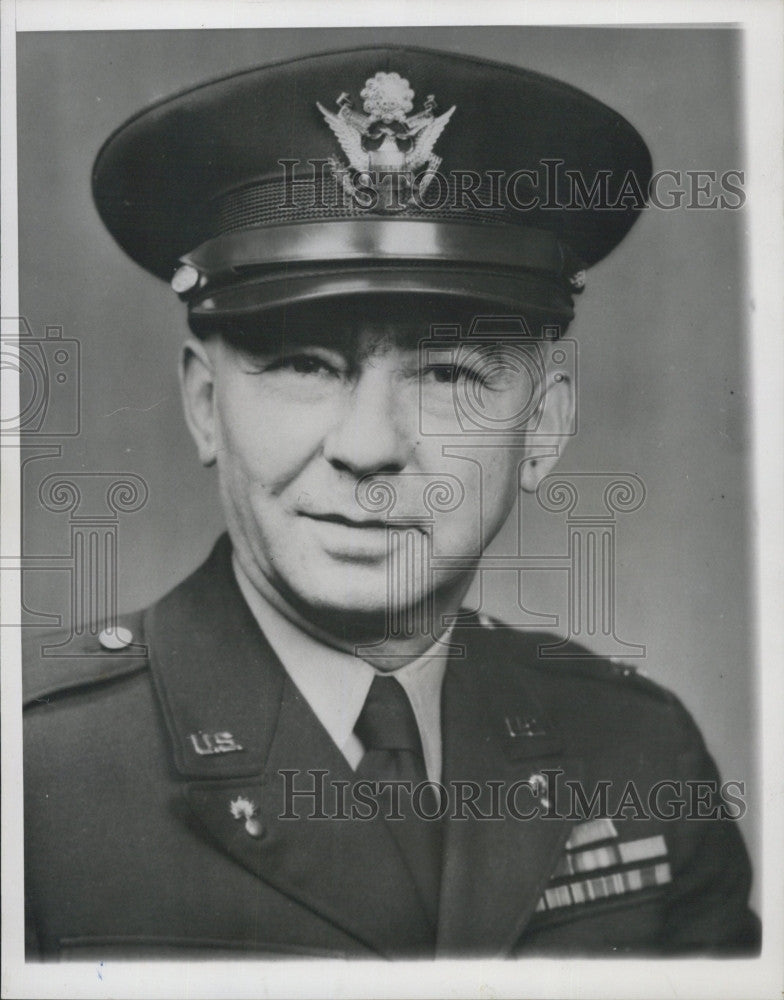 1951 Press Photo Brig General Carroll H. Detrick at Watertown Arsenal - Historic Images