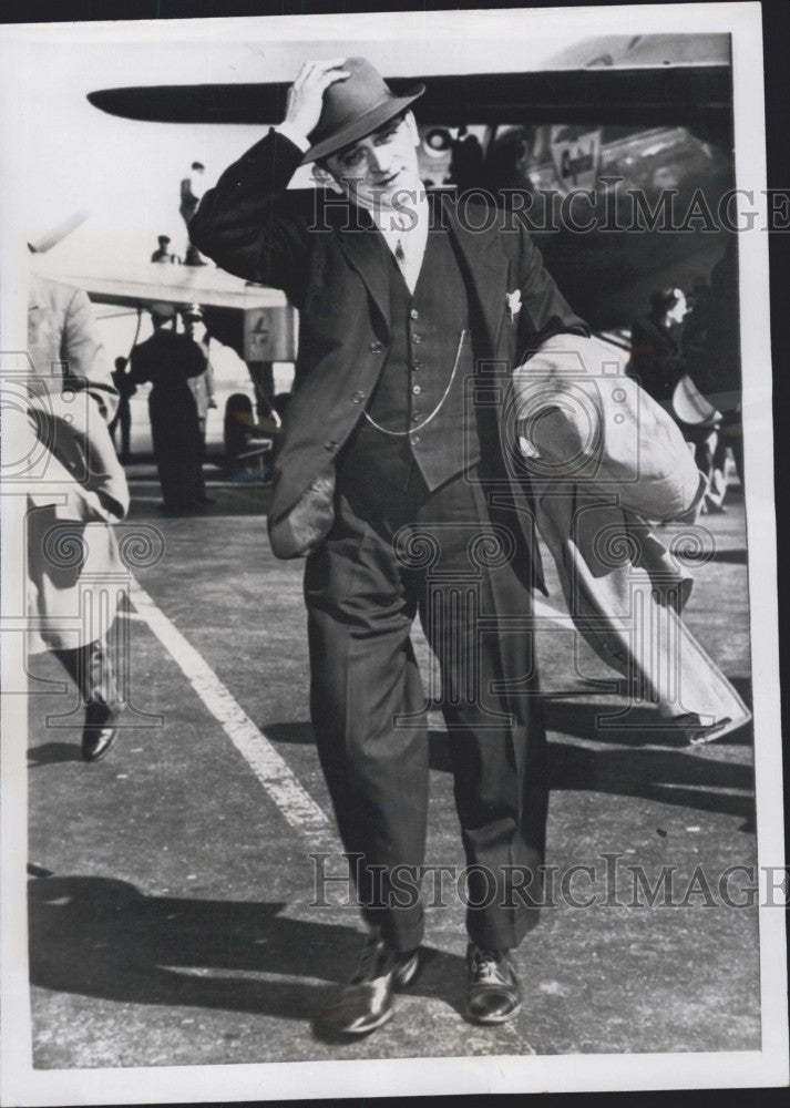 1950 Press Photo George Dietze,former undercover FBI agent - Historic Images