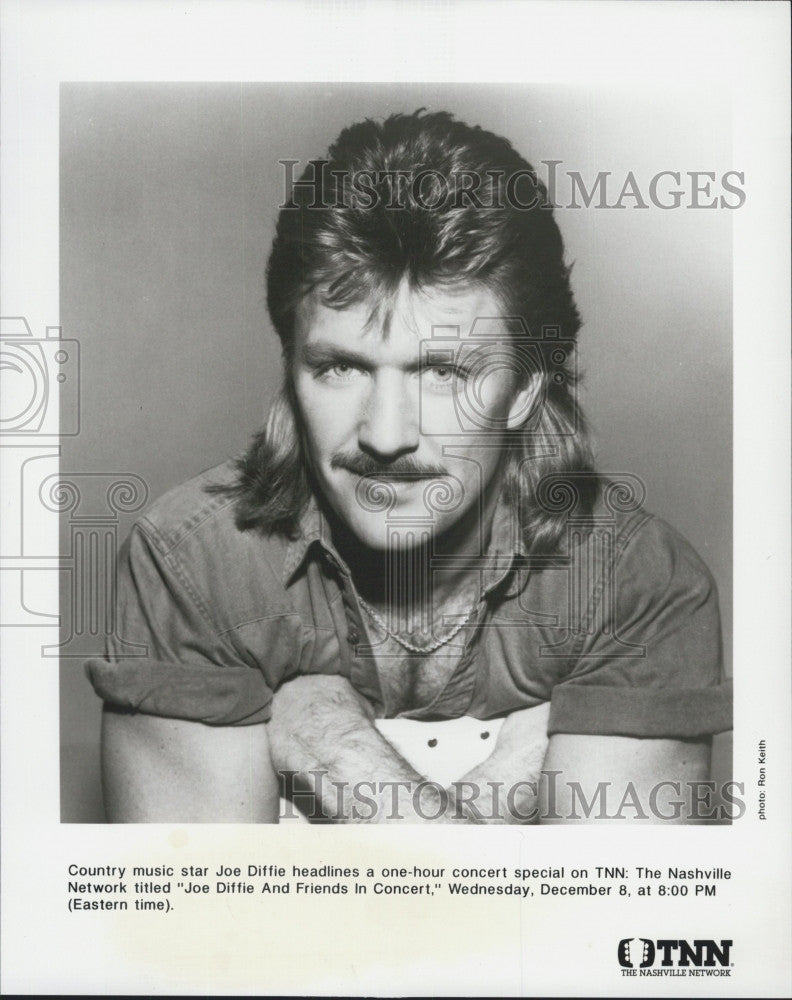 Country music star Joe Diffie & Friends in Concert Vintage Photo Print ...
