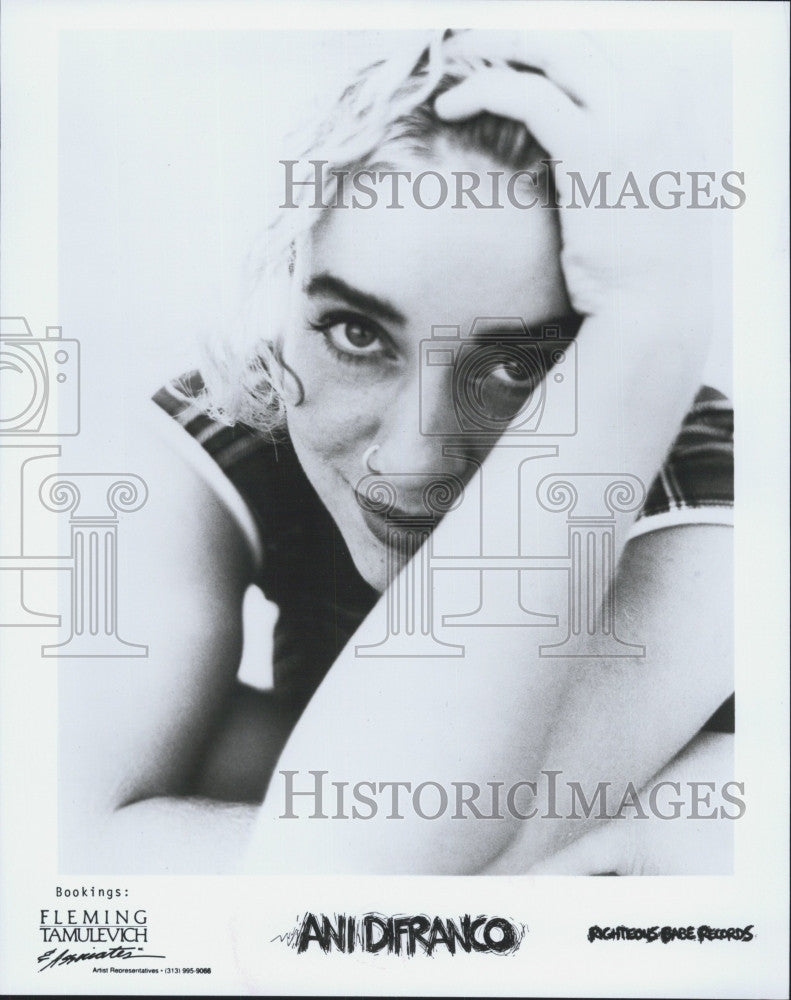 Press Photo Musician, Ani Difranco on Righteous Babe records - Historic Images