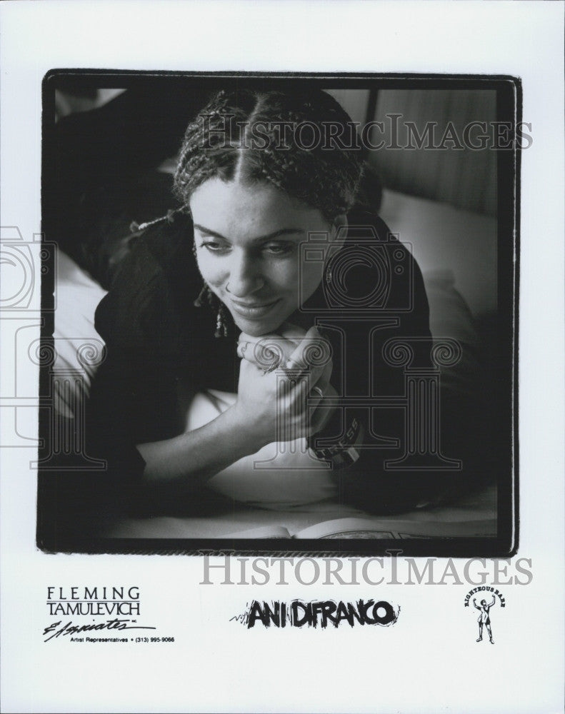 Press Photo Musician, Ani Difranco on Righteous Babe records - Historic Images