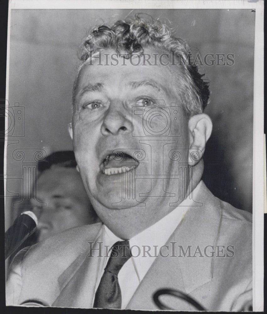 1954 Press Photo Senator Everett Dirksen of Ill., - Historic Images