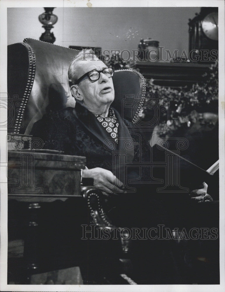 1968 Press Photo Senator Dirsken of Illinois  in &quot;The Skelton Hour&quot;. - Historic Images