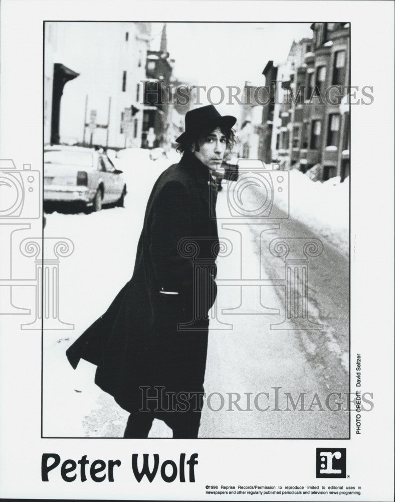 Press Photo Peter Wolf  American rhythm &amp; blues, soul and rock and roll musician - Historic Images