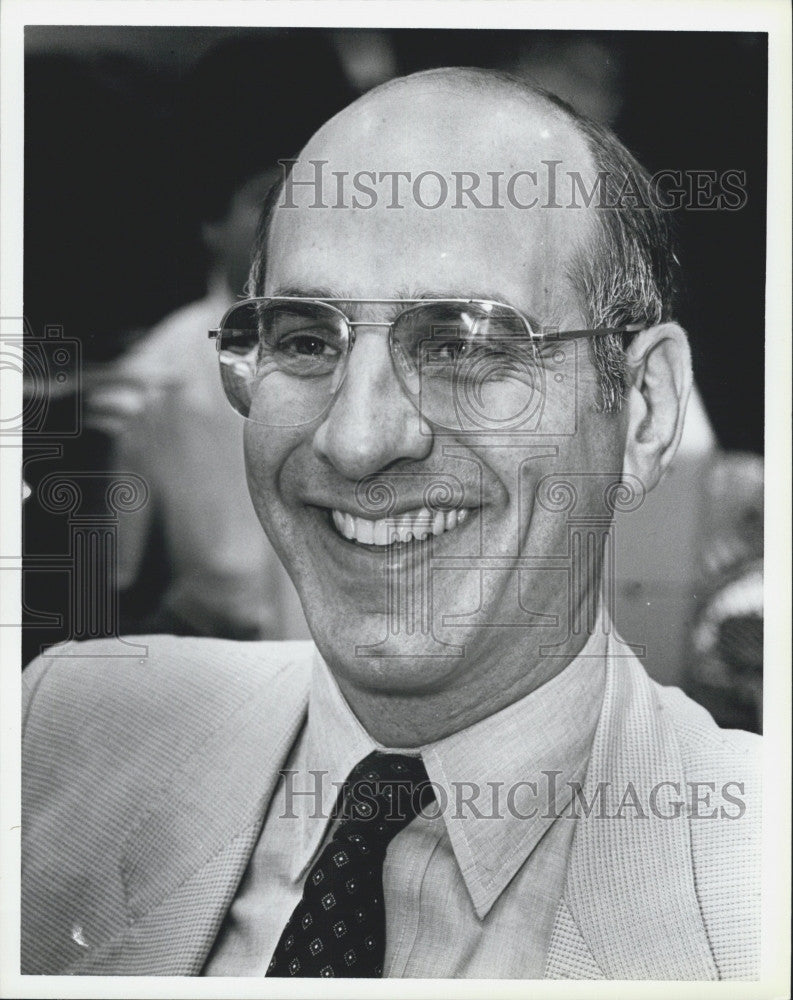 Press Photo actor George Wyner of TV series &quot;Hill Street Blues&quot; - Historic Images