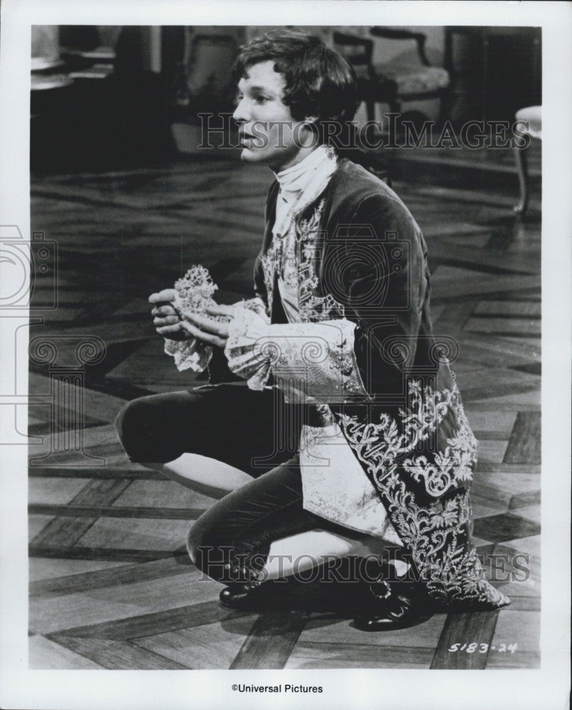 1977 Press Photo Actor Richard Chamberlain in &quot;Slipper and the Rose&quot; Film - Historic Images