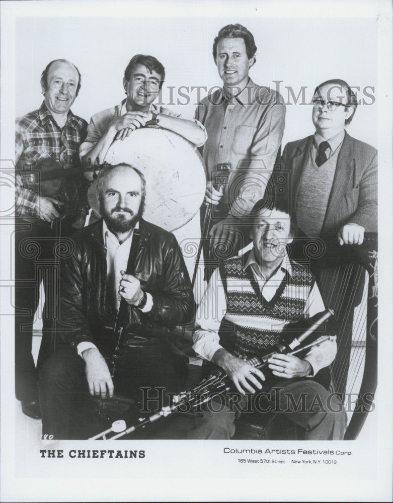 1992 Press Photo The Chieftains - Historic Images