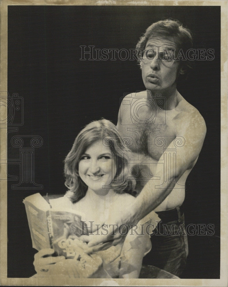 1978 Press Photo Jayne Chamberlin, Joe Wilkins &quot;Rondelet, Scenes of Seduction&quot; - Historic Images