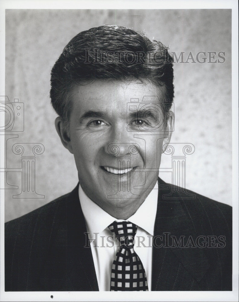 Press Photo Actor Alan Thicke posing for photo - Historic Images