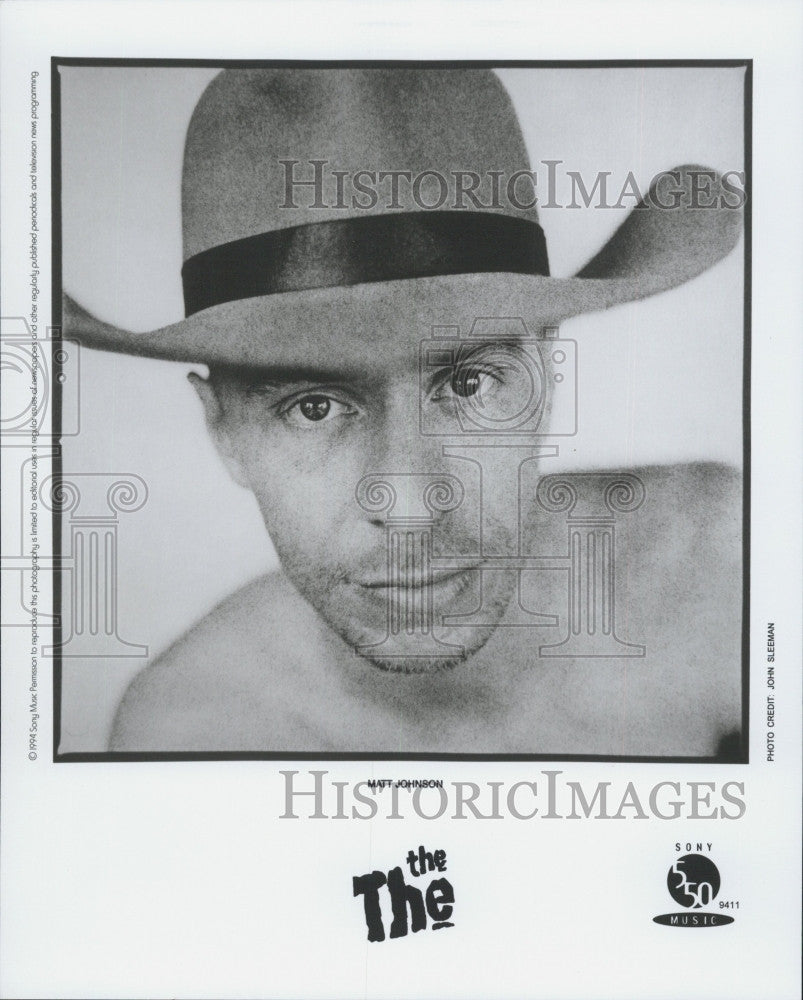 1994 Press Photo Matt Johnson of &quot;The The&quot; - Historic Images