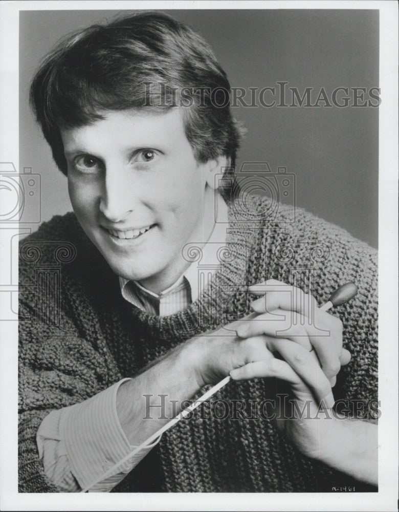 Press Photo Conductor Hugh Wolff - Historic Images