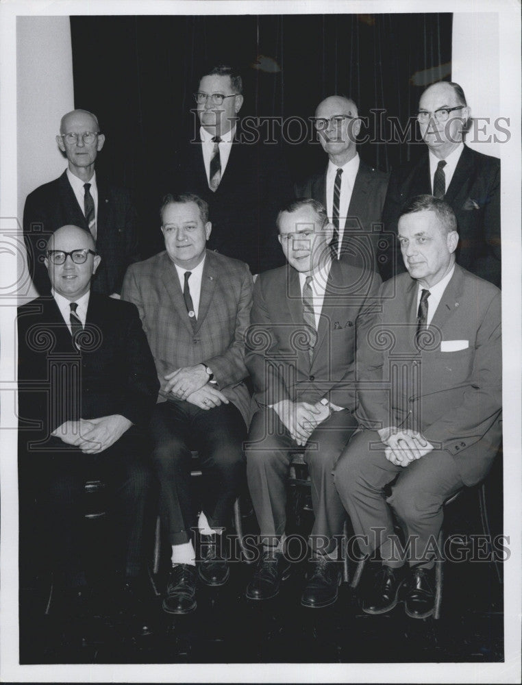 Press Photo Eugene Wohr On Layman&#39;s Communion Breakfast Committee - Historic Images