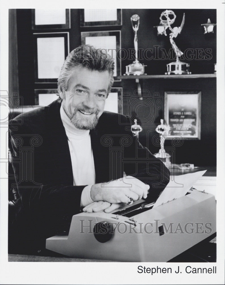 Press Photo Stephen J Cannell - Historic Images