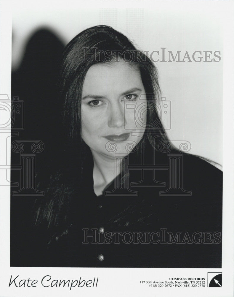 Press Photo Kate Campbell  American folk singer/songwriter. - Historic Images