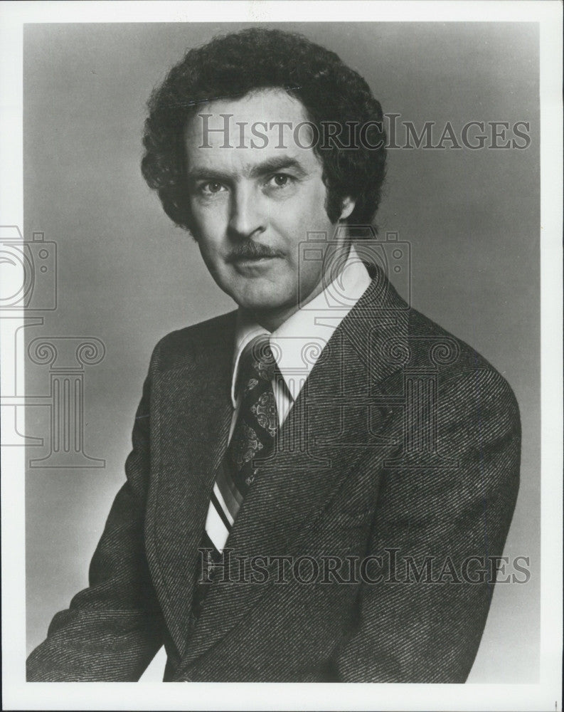 Press Photo Bobe Copeland, meterologist WCVB-TV Channel 5 Boston.Mass - Historic Images