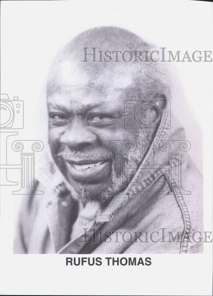 Press Photo Blues and soul singer, Rufus Thomas - Historic Images