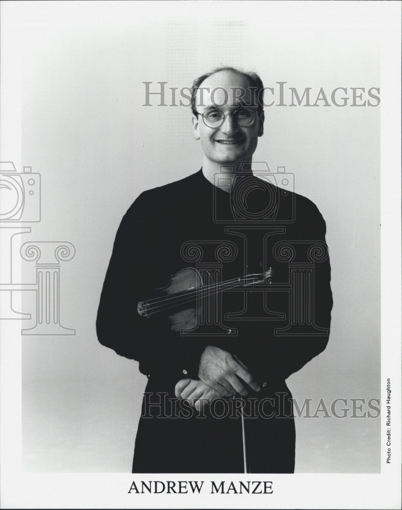 2003 Press Photo Violinist , Andrew Manze to perform - Historic Images