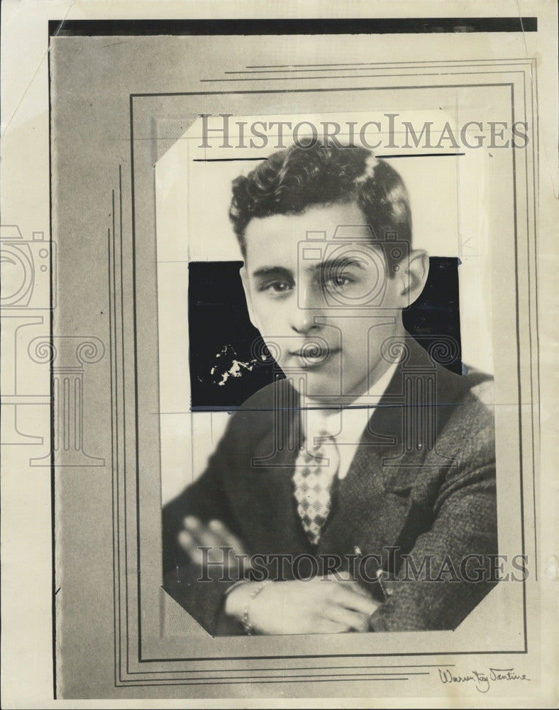 1937 Press Photo Anthony Cordeiro Drowning Victim Charles River Magazine Beach - Historic Images