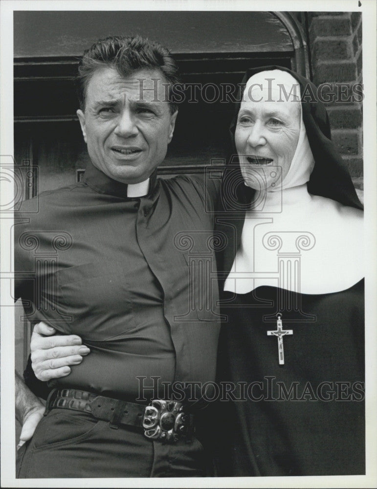 1985 Press Photo Robert Blake, Natalie Core in &quot;Hell Town&quot; - Historic Images