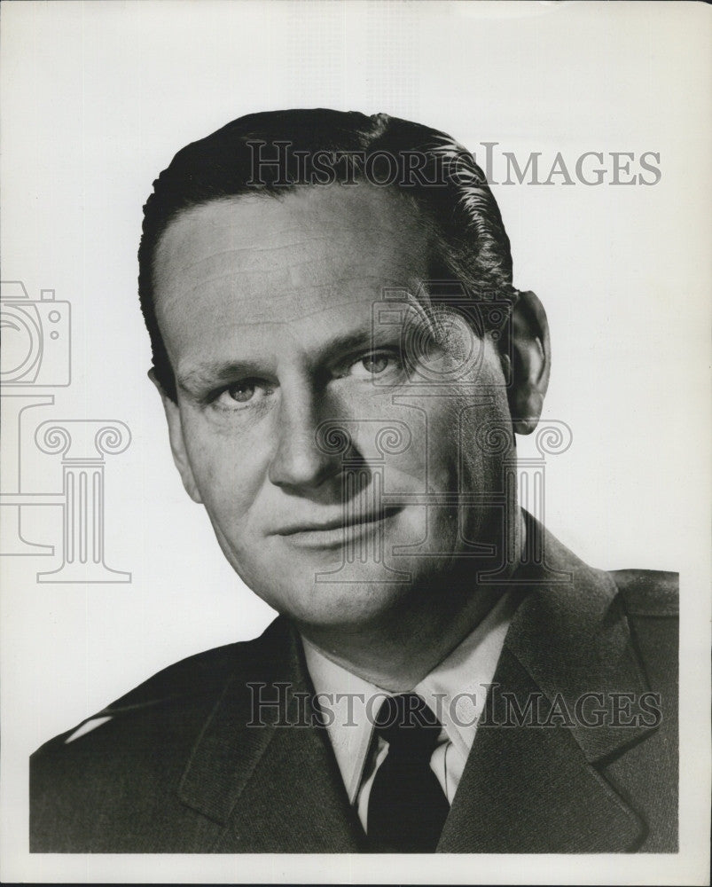 1955 Press Photo Actor Wendell Corey &quot;Climax!&quot; - Historic Images