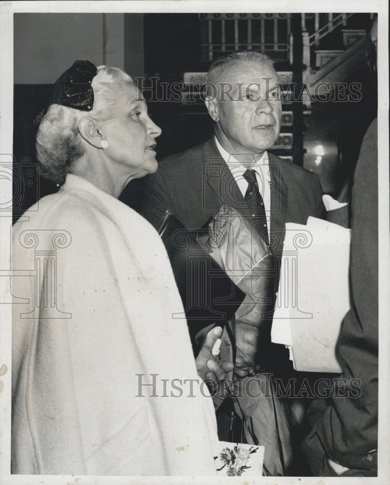 1961 Press Photo Mr and Mrs Arthur Cordis of Vernon N. H.. - Historic Images